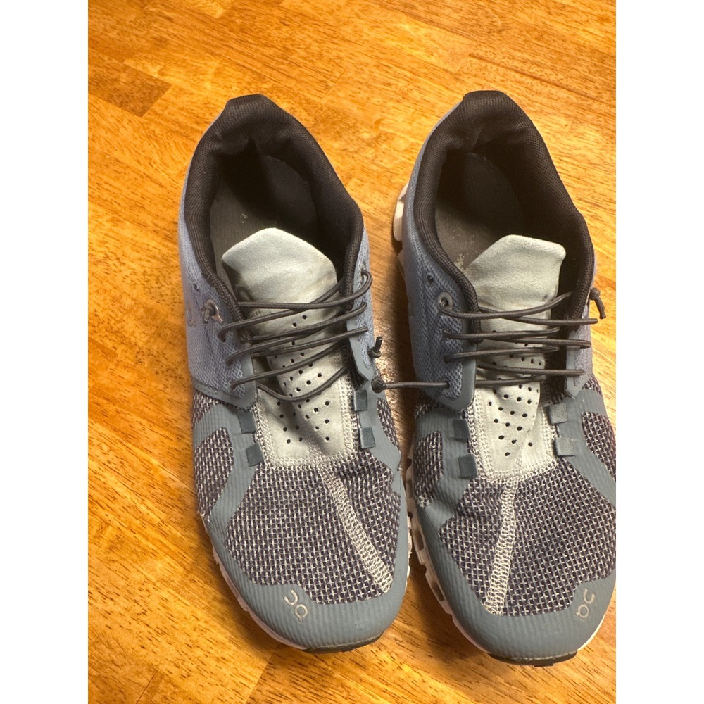 On Cloud Women Running Shoes Blue Grey Low Top Sneakers Size 8 US W8 19.0001